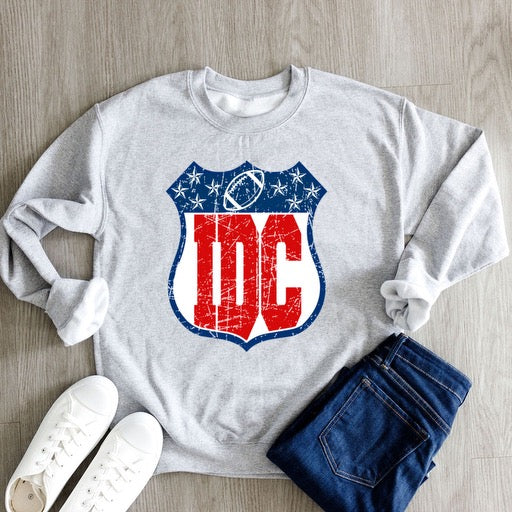 I Don't Care Adult Crewneck