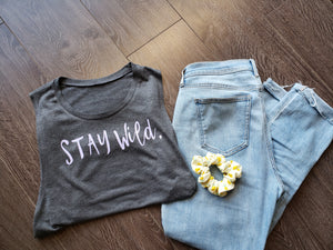 STAY WILD  ladies tank