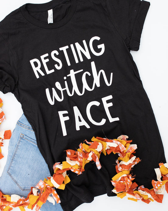 Resting Witch Face Adult T-Shirt